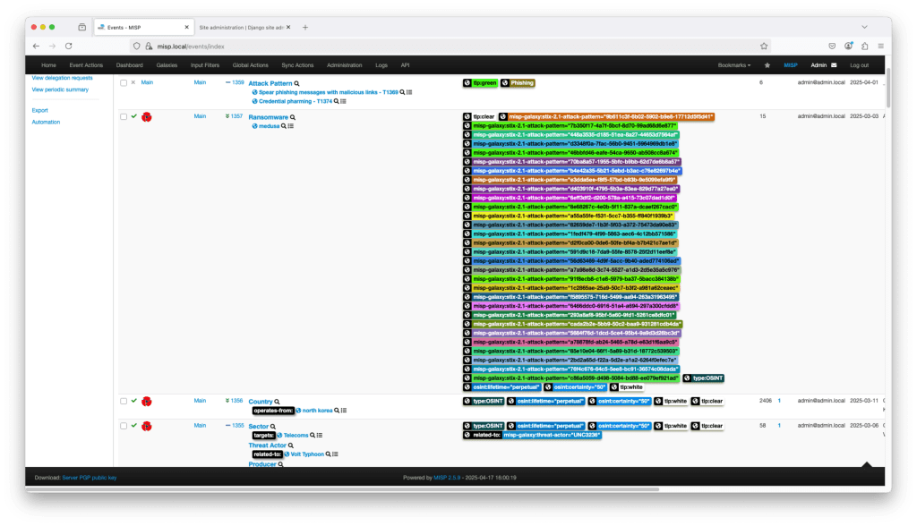 MISP: studio ed&nbsp;integrazione